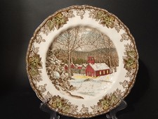 VINTAGE PIATTO SEMI-PORCELLANA