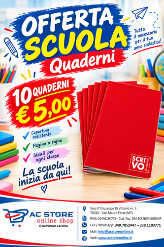 Maxi quaderni quadernoni a4 - quaderni,