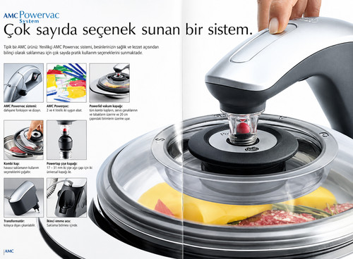 Amc powervac set sottovuoto - powervac, |