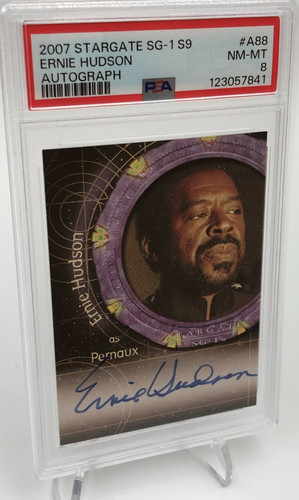 Scheda firmata ernie hudson - scheda,
