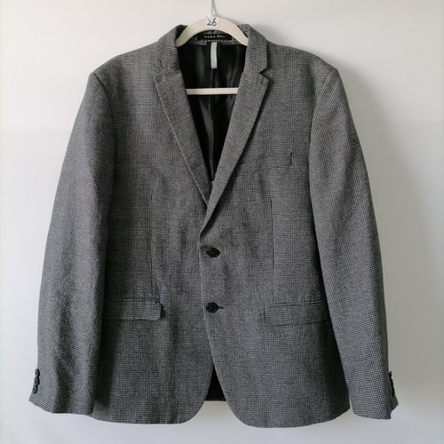 Blazer uomo zara grigio - uomo,