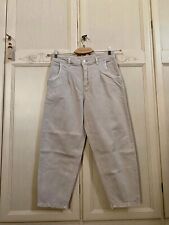 PANTALONI CARGO Jeans TINTA UNITA DA DONNA COLORE BEIGE