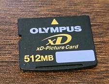 Scheda fotografica xD 512MB