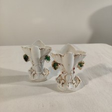 Vasi Palmiere Porcellana Biscuit