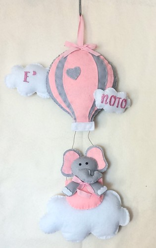 Fiocco nascita bimba - fiocco,