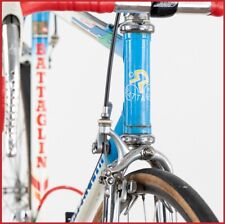 BATTAGLIN CAMPAGNOLO VITTORIA ANSE ACCIAIO BICI DA STRADA BICICLETTA VINTAGE VECCHIA ITALIANA
