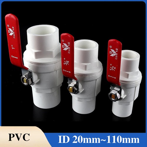Valvola sfera pvc bianco - pvc,
