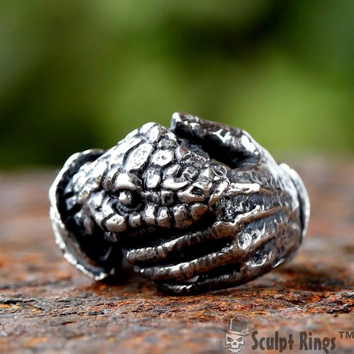 Sculpt rings anello - anello, snake