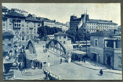 Fiume rijeka croazia ponte - fiume,, -ponte