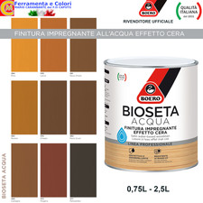 Impregnante per Legno All'Acqua BOERO BIOSETA Finitura Effetto Cera Interno/Este