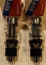 Sovtek Nuova Coppia DUE NUOVI PENNINI 6AS7G 6AS7 tubi 24 ore Burn-in