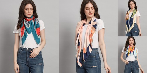 Foulard quadrato grande - foulard, in