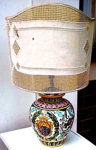 Lampada tavolo maiolica - da,