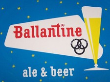 Insegna Vintage Ballantine Ale