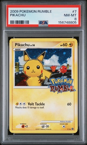 Psa pikachu rumble - 8, pokemon