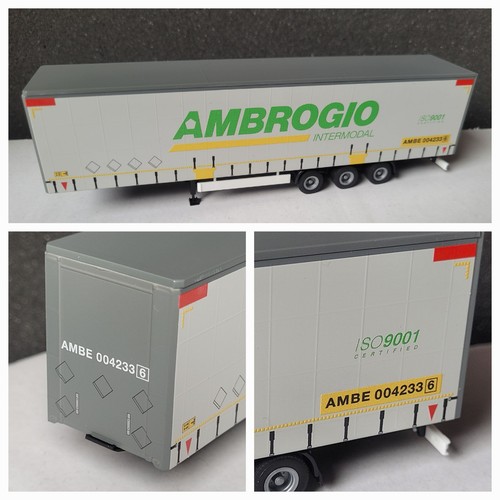 Rimorchio ferroviario ambrogio - rimorchio,