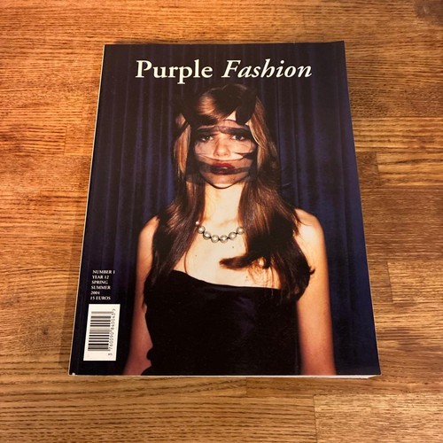 Purple fashion magazine 1 - purple,