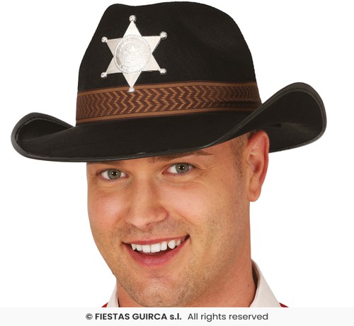 Cappello sceriffo cowboy - cappello,