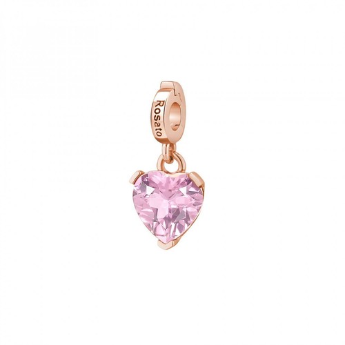 Charm rosato storie cuore - rosato,