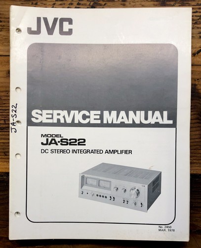 Jvc s22 amplificatore - jvc,