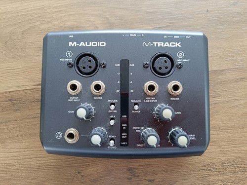 Audio track 2 - m-track, canali