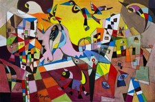 Un piccolo cane con la coda