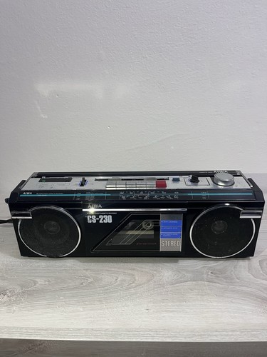 Radio vintage boombox aiwa - radio,