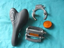 Pedali- catadiottro-Cigno-sella  Royal nuova-( lotto bike  bianchi legnano)