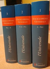 L'UNIVERSALE ENCICLOPEDIA GENERALE IN 3 VOLUMI EDIZIONE 2005 GARZANTI GARZANTINE