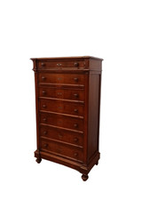 Settimino settimanale umbertino noce - fine '800 - cassettiera - cassettone