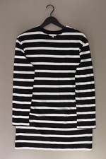 Second Life Fashion vestito per le signore taglia 36, S rigato nero di cotone