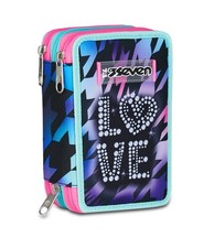 Seven astuccio scuola zip - astuccio, 3