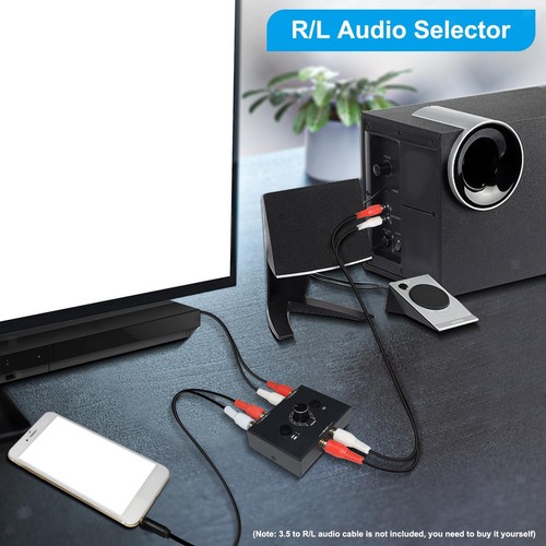Commutatore audio stereo - l, r