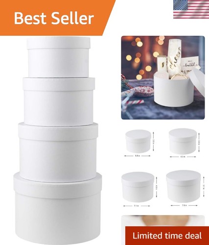 Scatole regalo rotonde - regalo, con