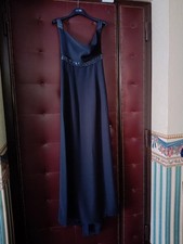 Vestito da sera blu con