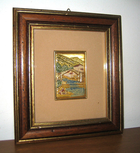 Quadro lastra argento 925 - quadro,