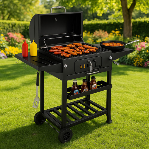 Griglia barbecue carbone - griglia, a