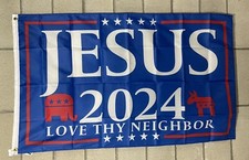 Bandiera Jesus President 2024