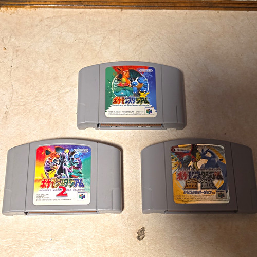 Lotto nintendo n64 pokemon - nintendo,