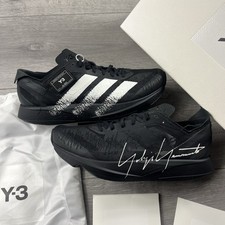 Adidas Y-3 Takumi Sen 9 scarpa da corsa nero/bianco sporco - taglia UK 7/EU 40 2/3