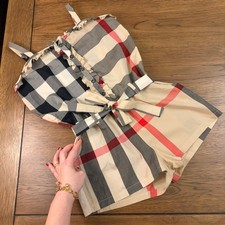 9-10Y Burberry Girls Nova