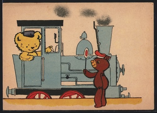 Orsacchiotti come capotreno - , e