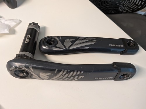 Guarnitura sram dub carbon - guarnitura,