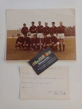 Calcio Memorabilia AC MILAN foto originale 1966 con firme giocatori
