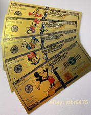 Note / Monete Commemorative Di Disney Gifts Mickey, Minnie Mouse E Donald Duck