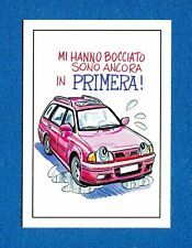 AUTO E MOTO IN CARICATURA -Edigamma- Figurina-Sticker n. 38 -NISSAN PRIMERA -New