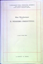 IL PENSIERO PRODUTTIVO  WERTHEIMER MAX GIUNTI BARBERA 1971
