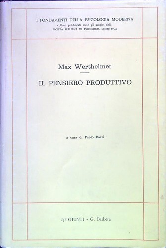 Pensiero produttivo - il,