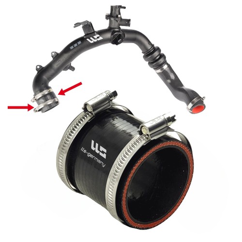 Tubo turbo - tubo, intercooler