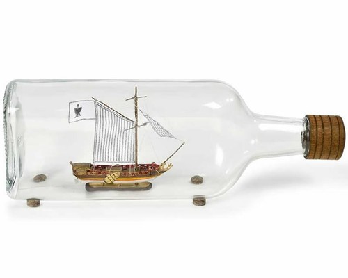 Amati nave bottiglia b1350 - in,